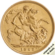 1902 Gold Sovereign Proof